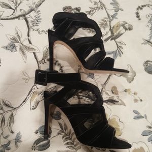 Antonio Minnelli Black Velvet heels